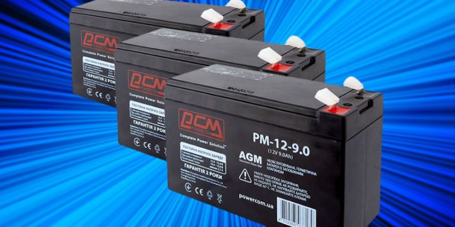 Новинка: акумулятори Powercom, надійні батареї для ДБЖ