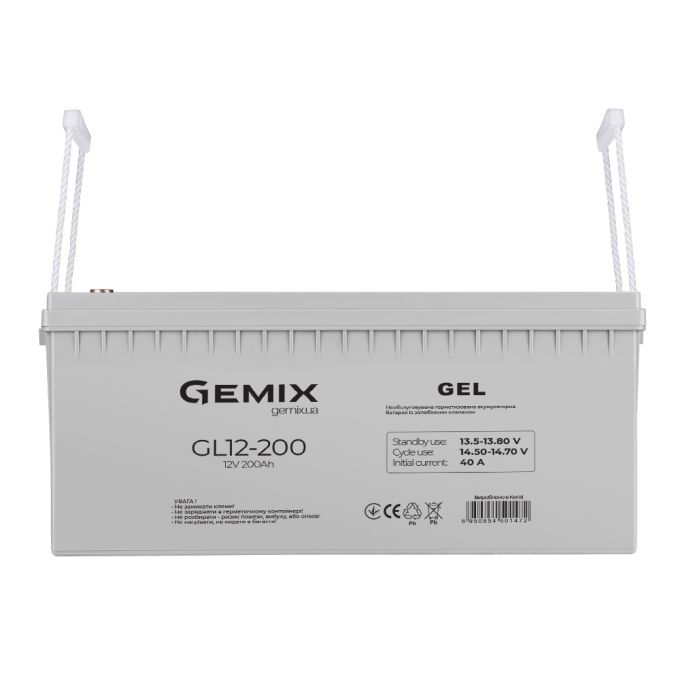 Батарея до ДБЖ Gemix GEL 200Ah-12V
