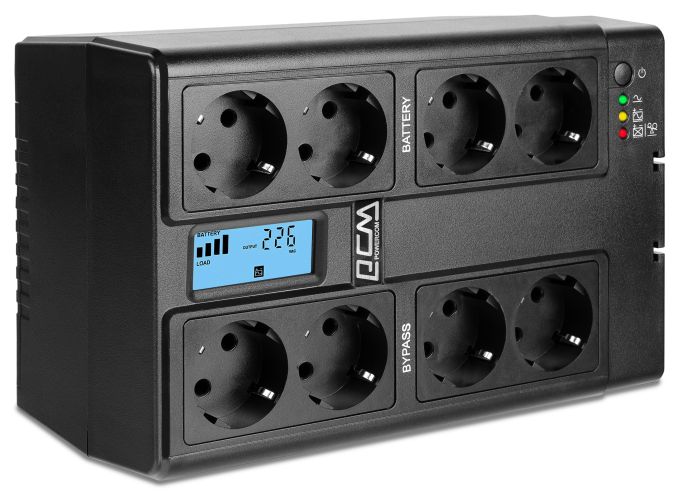 ДБЖ Powercom CUB-1000N LCD