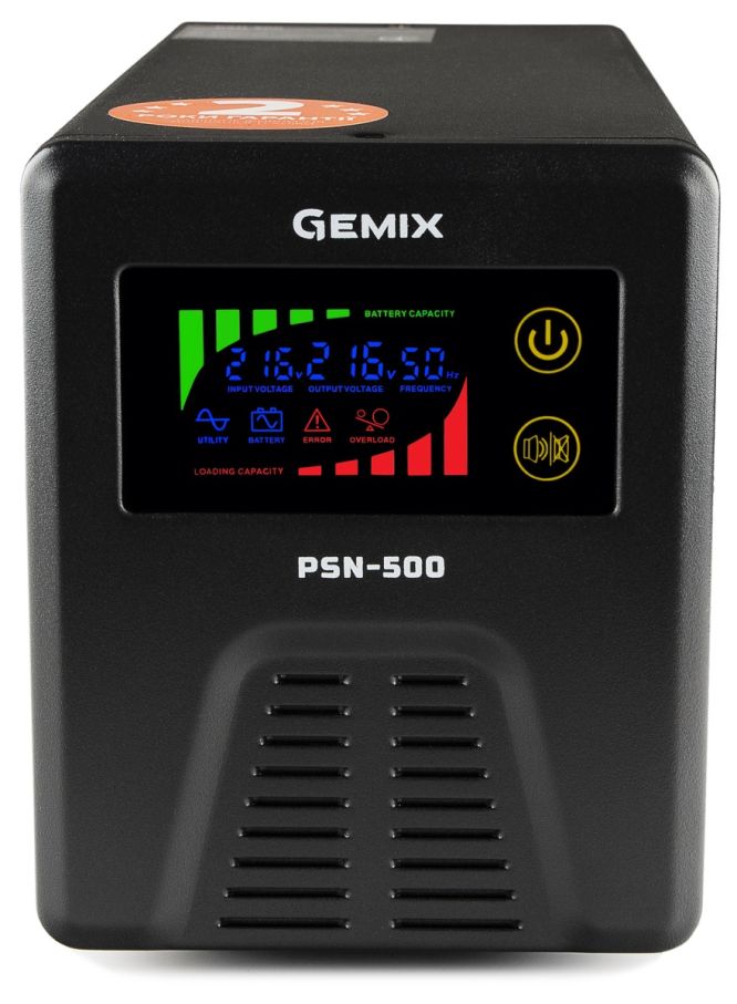 ДБЖ Gemix для котла із чистою синусоїдою (psn-1000)