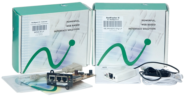 SMNP-адаптер для ДБЖ NetAgentII и NetFeelerII